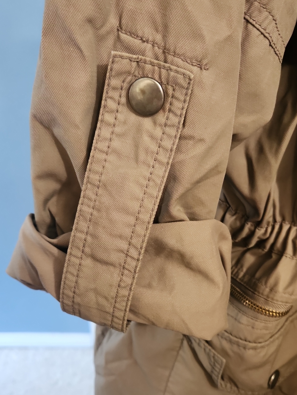 Penningtons 2X Olive Hooded Multi-function Anorak Coat - Picture 6 of 10